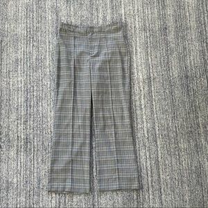 Cropped flare trousers